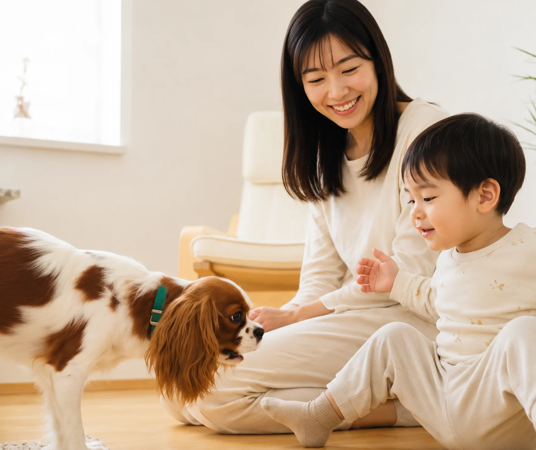 フロアコーティング施工後の住まいの様子