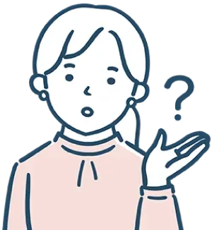 よくあるご質問の装飾イラスト