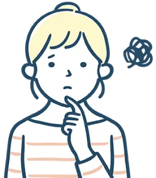 悩む女性